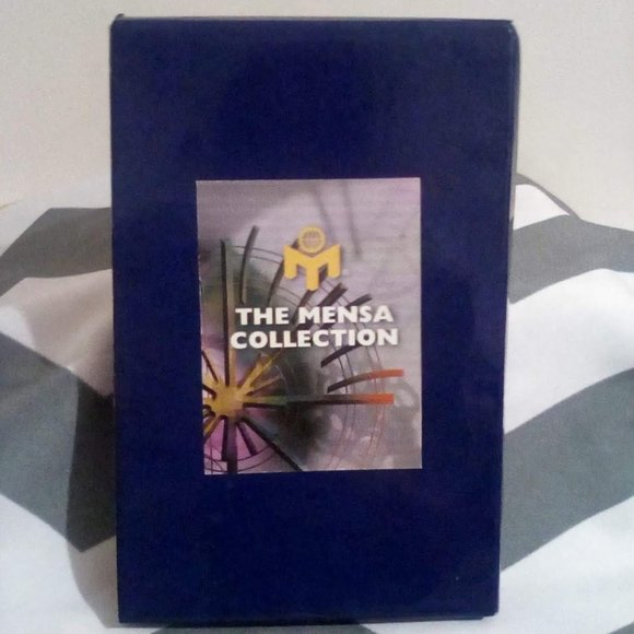 Mensa Brainteasers Puzzle Collection Box Set Official Books Games Mind Benders - Picture 1 of 6